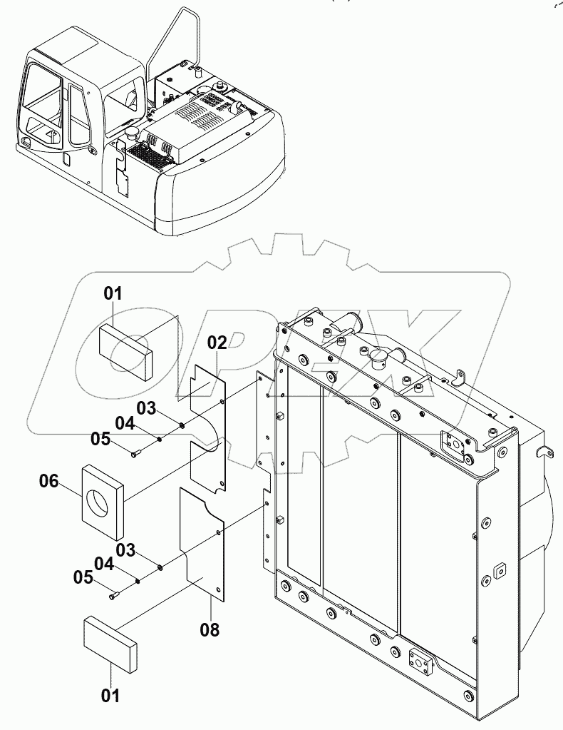  20C1031 RADIATOR GP (C)