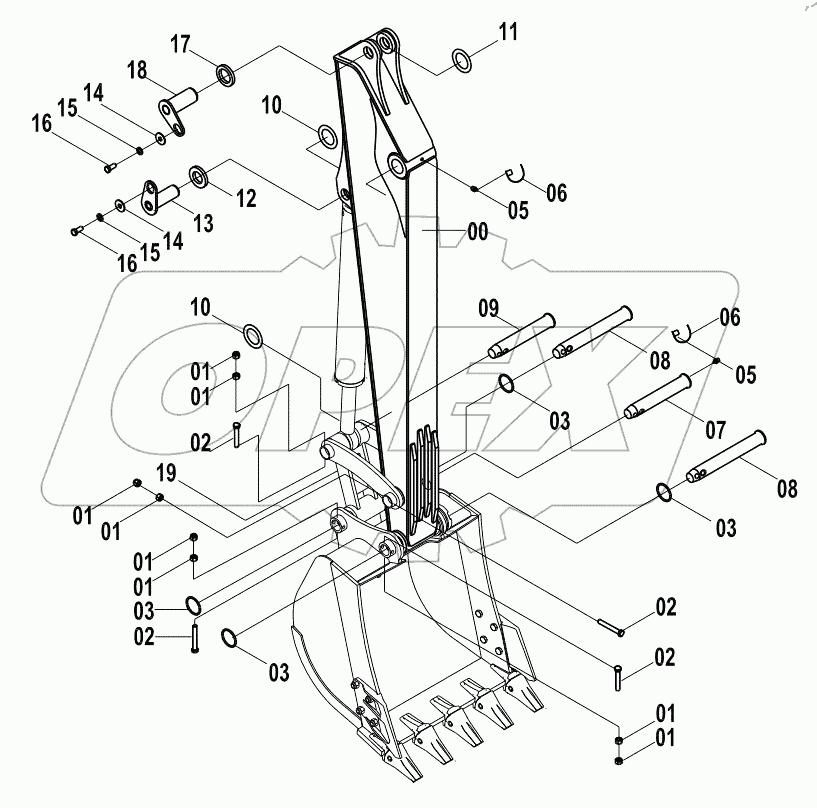  32E1327 WORK IMPLEMENT SYSTEM (B)