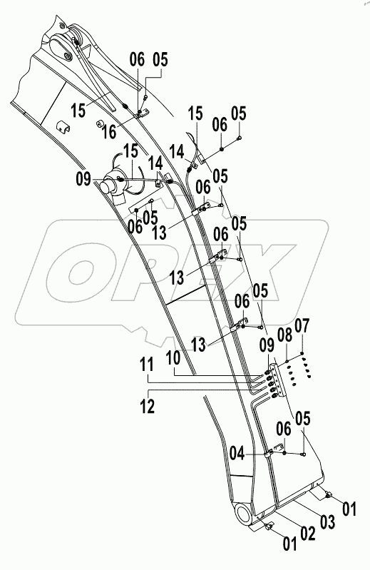  00C1689 000 GREASE LINES GP