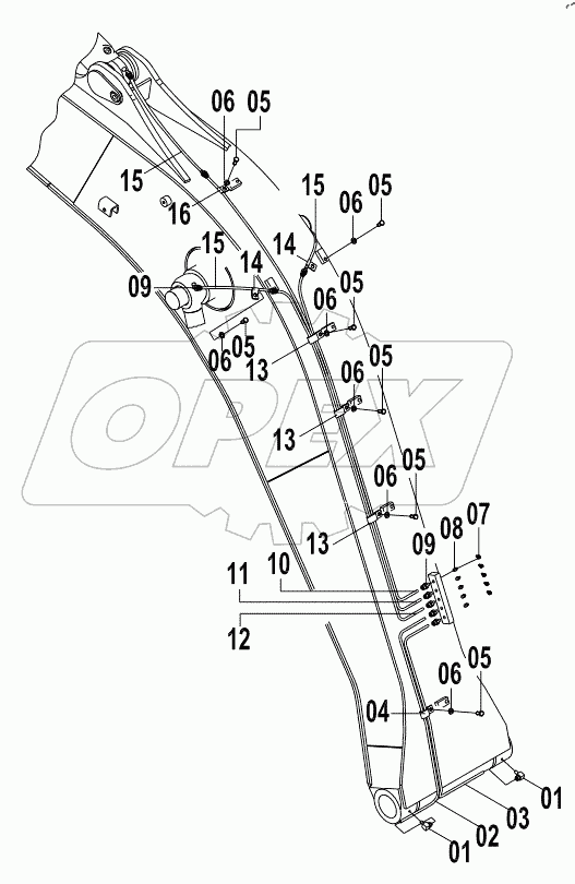  00C2551 000 GREASE LINES GP