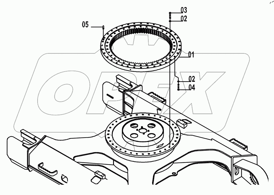  33E0173 (B) SWING BEARING