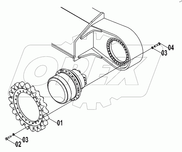  33E0173 (F) SPROCKET