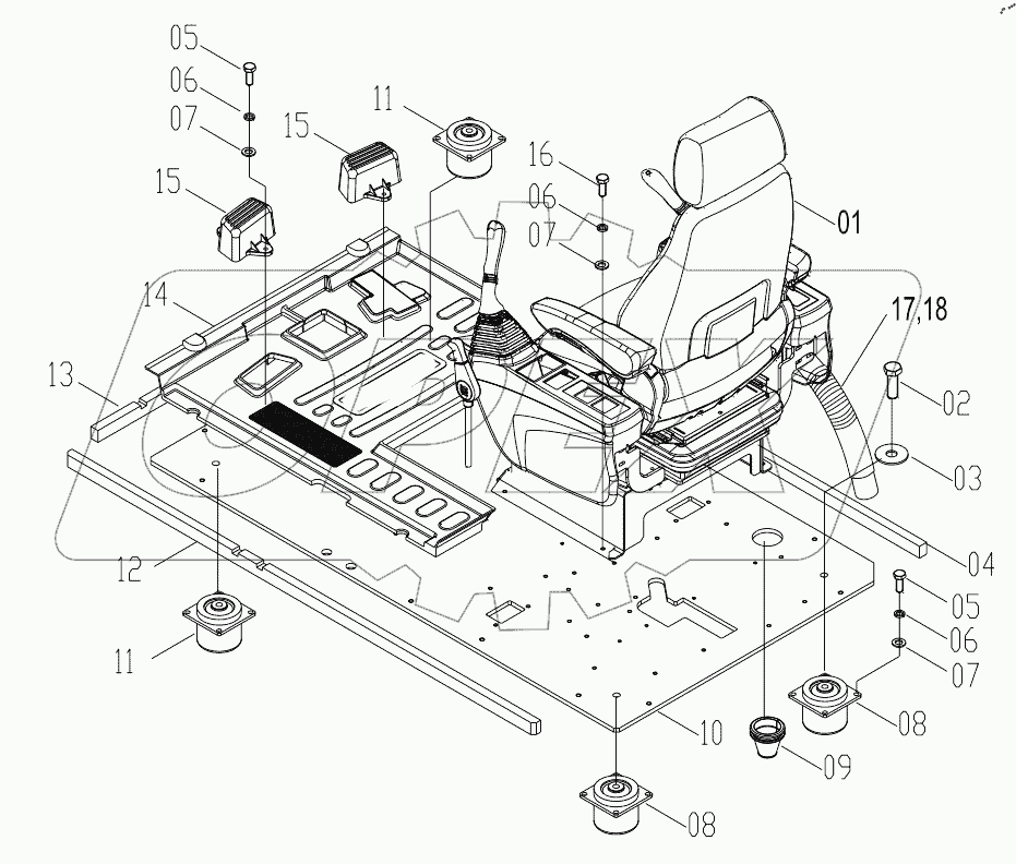  47C2023 000 FLOOR PLATE AS