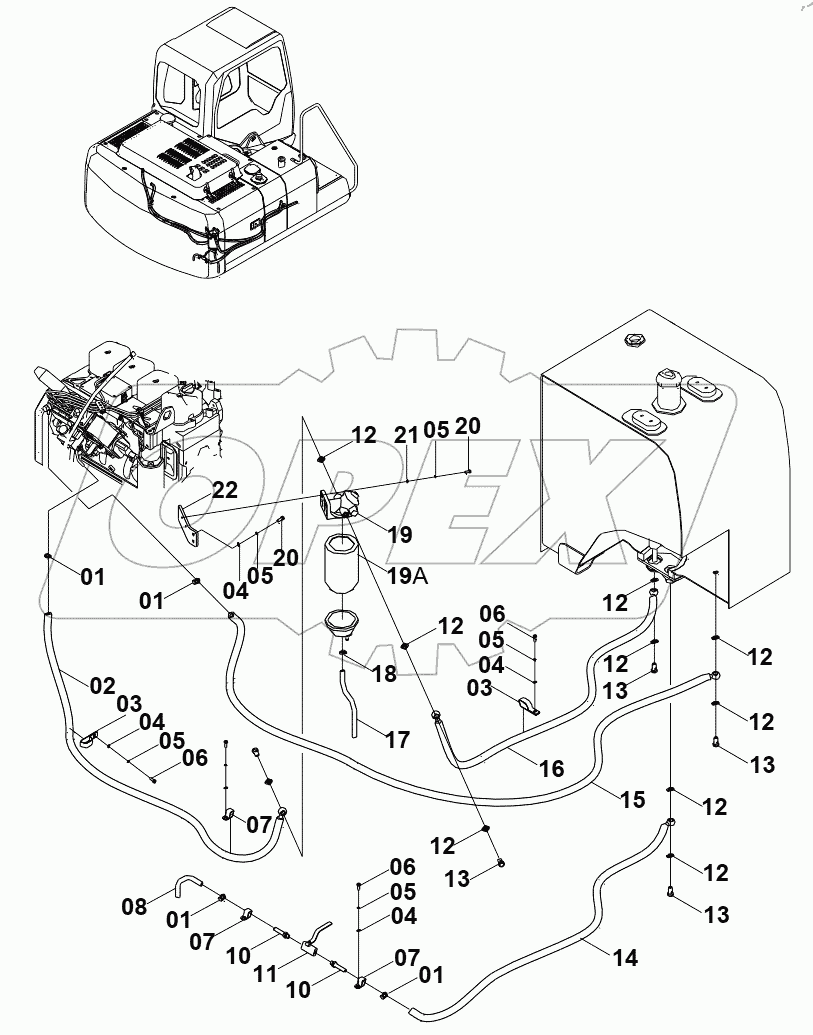  40C3092 FUEL SYSTEM (A)