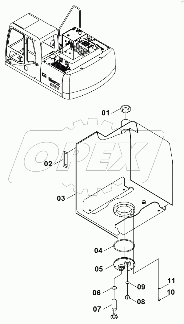 21C0563 000 FUEL TANK