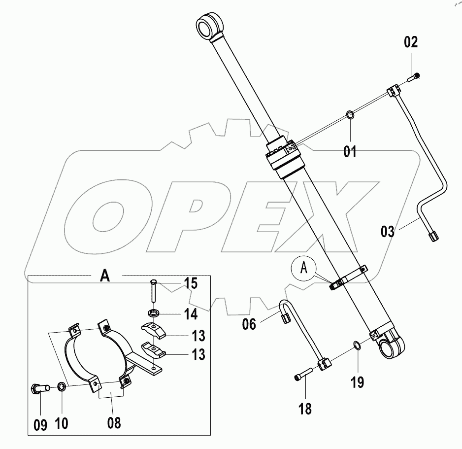  10C1847 BOOM CYLINDER-LH (A)