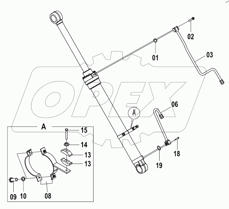  10C1848 BOOM CYLINDER AS-RH (A)