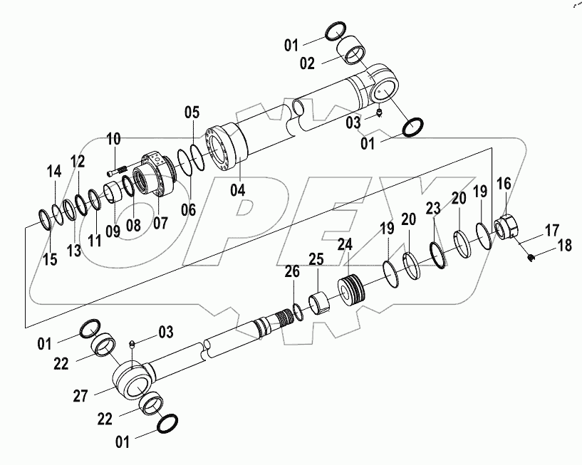  10C1848 BOOM CYLINDER AS-RH (B)