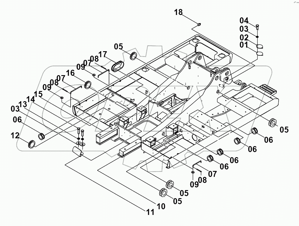  34E0078 (A) REVOLVING FRAME