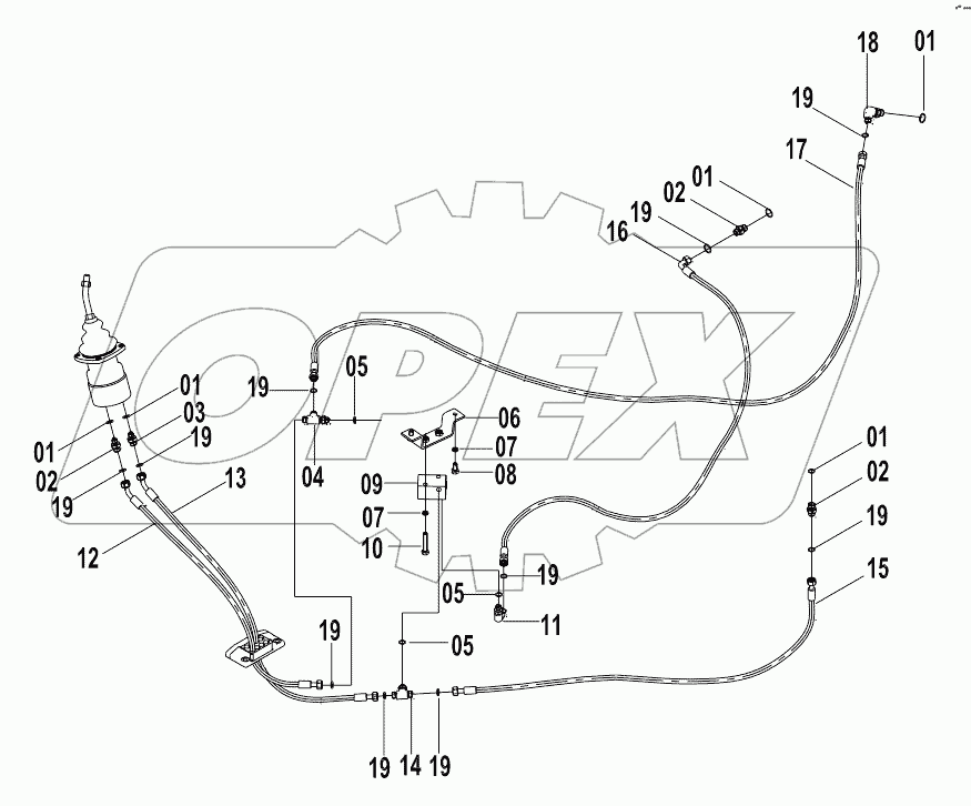  12E0200 (D) PILOT HYDRAULIC SYSTEM (D)