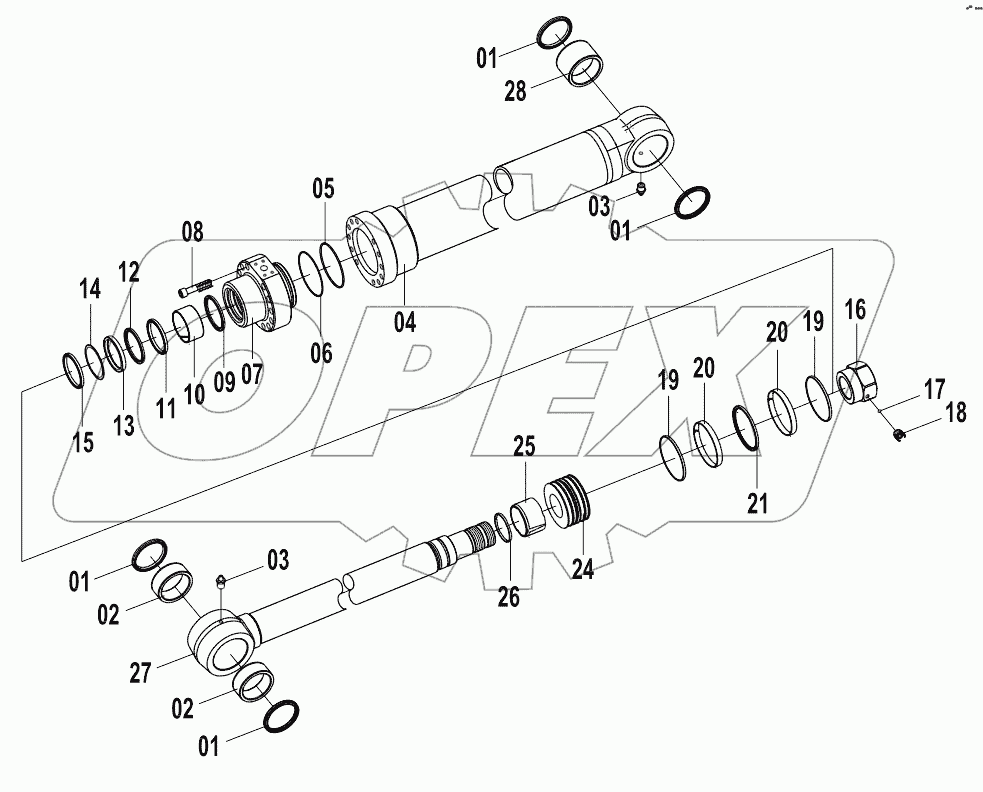  10C1851 000 BOOM CYLINDER-LH