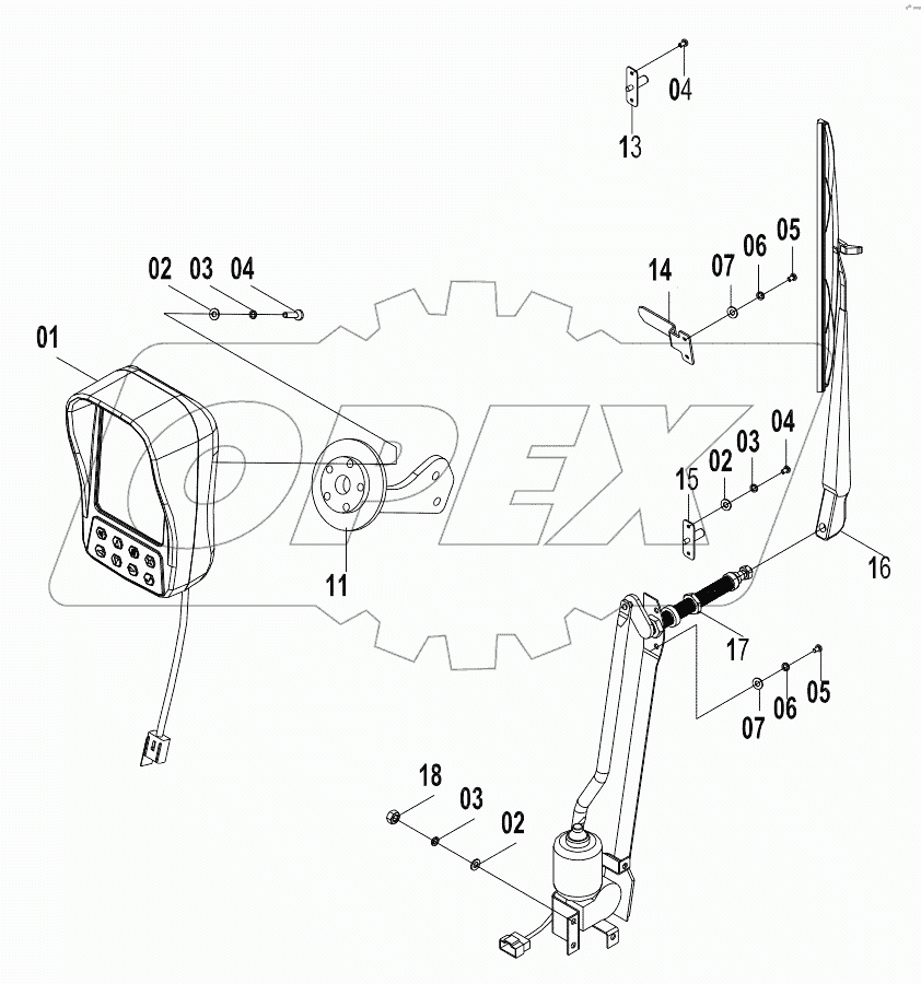  46C3917 (C) CAB WIRING AS (C)
