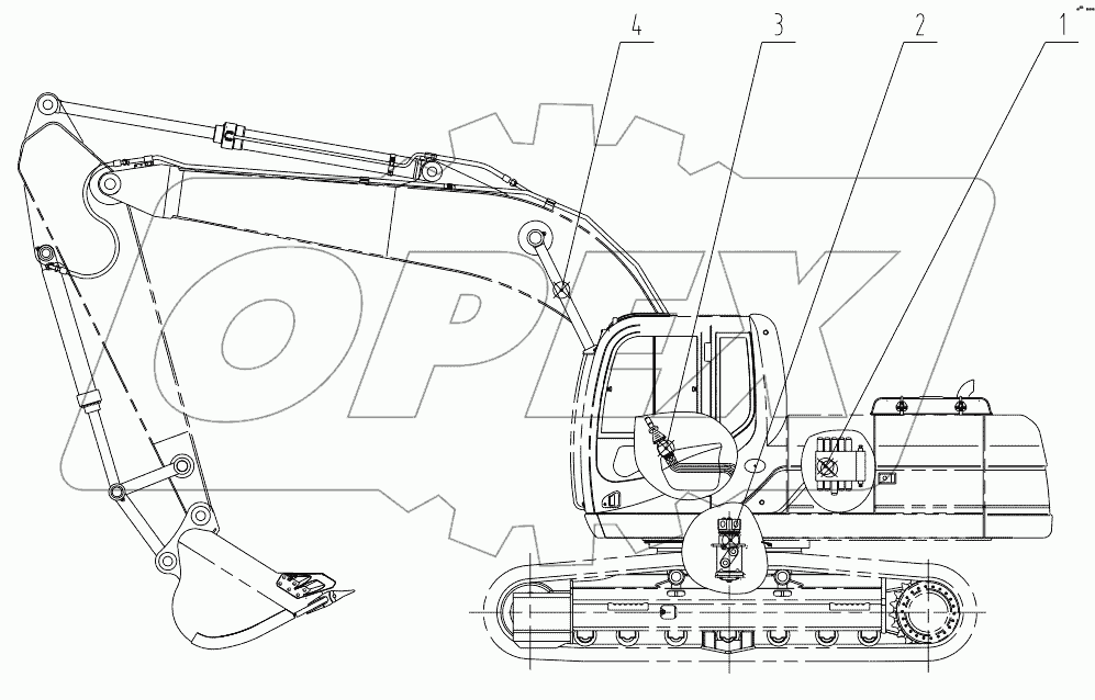 15E1110 000 HYDRAULIC SYSTEM