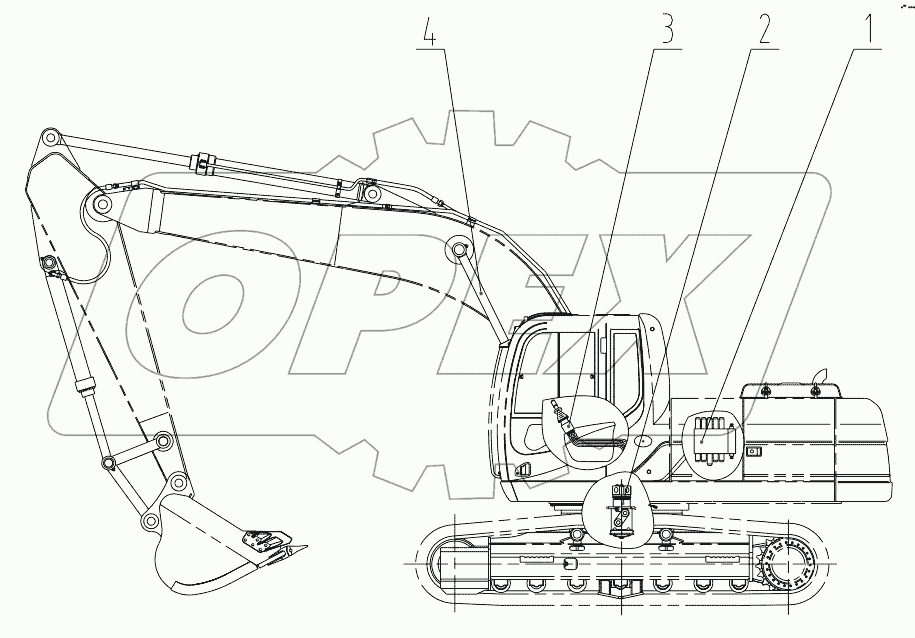  15E0493 000 HYDRAULIC SYSTEM