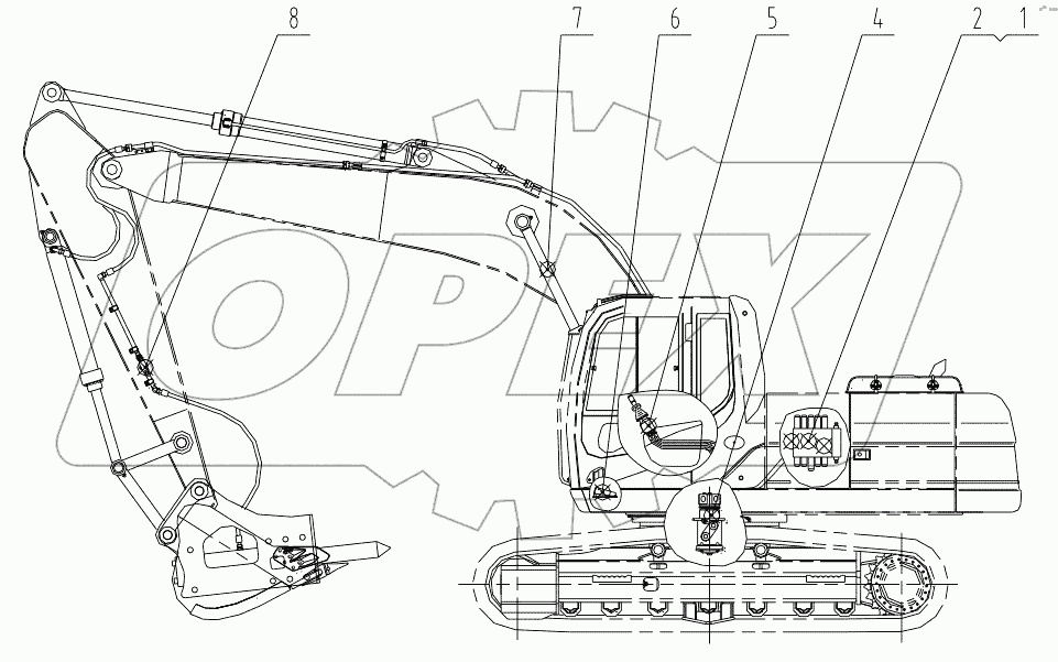  15E0656 000 HYDRAULIC SYSTEM