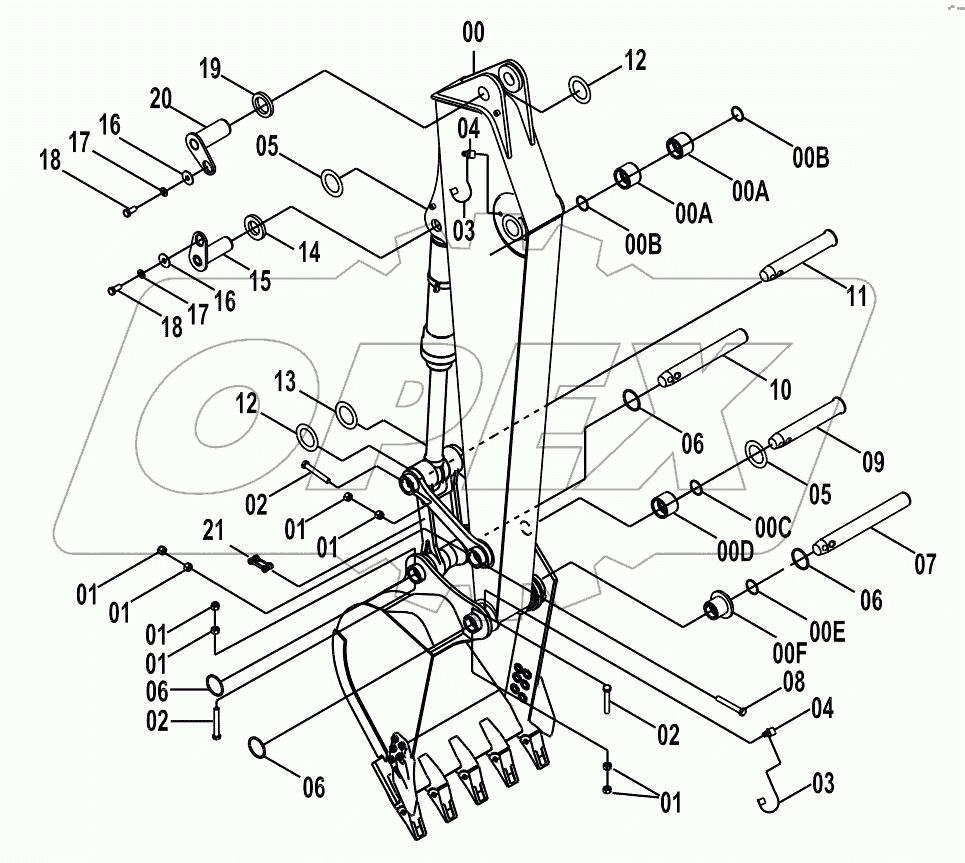 32E0971 (B) ARM ASSY