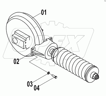  33E0142 (D) UNDERCARRIAGE SYSTEM (D)