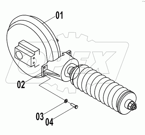  33E0090 (D) TENSIONER
