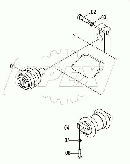  33E0099 (C) SWING BEARING