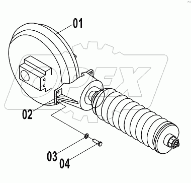  33E0099 (D) TENSIONER