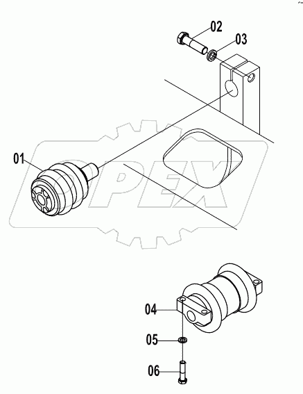  33E0157 (C) SWING BEARING