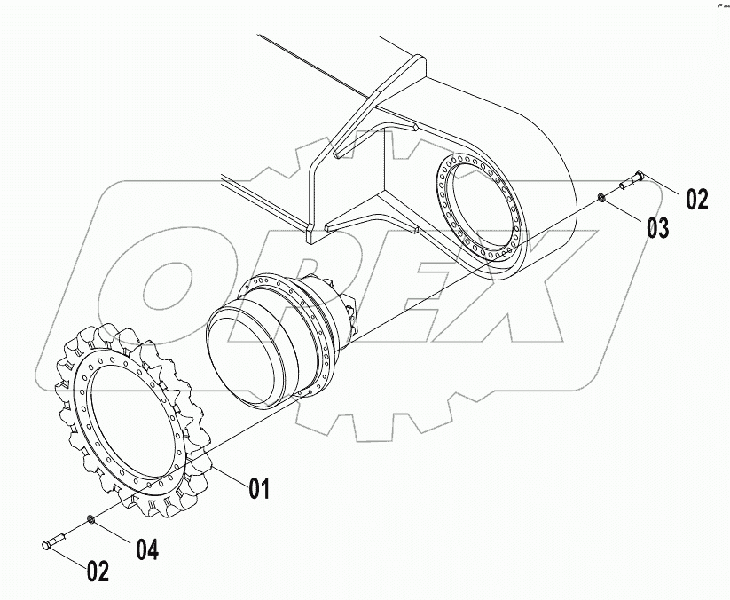  33E0157 (E) SPROCKET