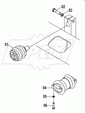  33E0157 (C) SWING BEARING