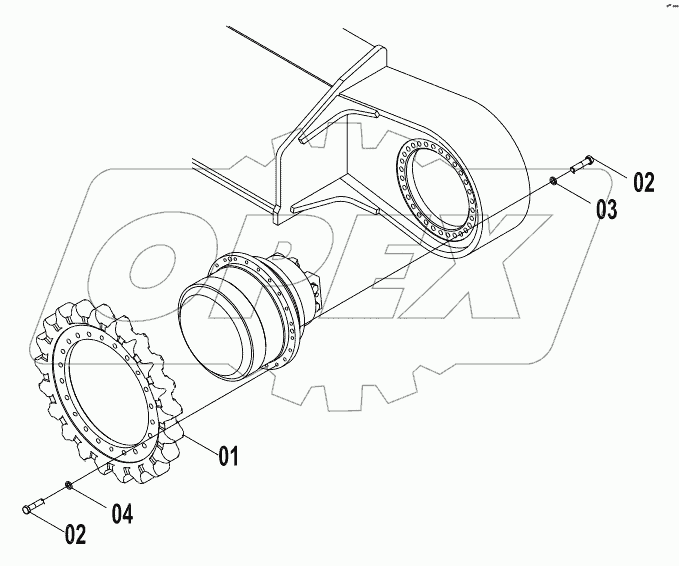  33E0157 (E) SPROCKET