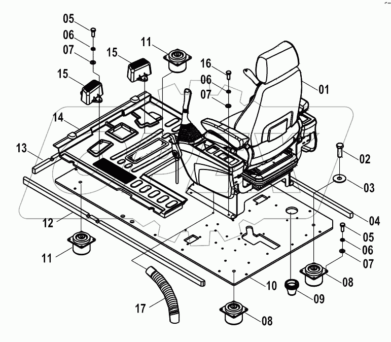  47C2025 000 FLOOR PLATE AS