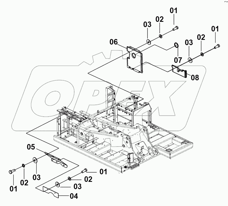  44E0349 (E) ENGINE HOOD AS (E)