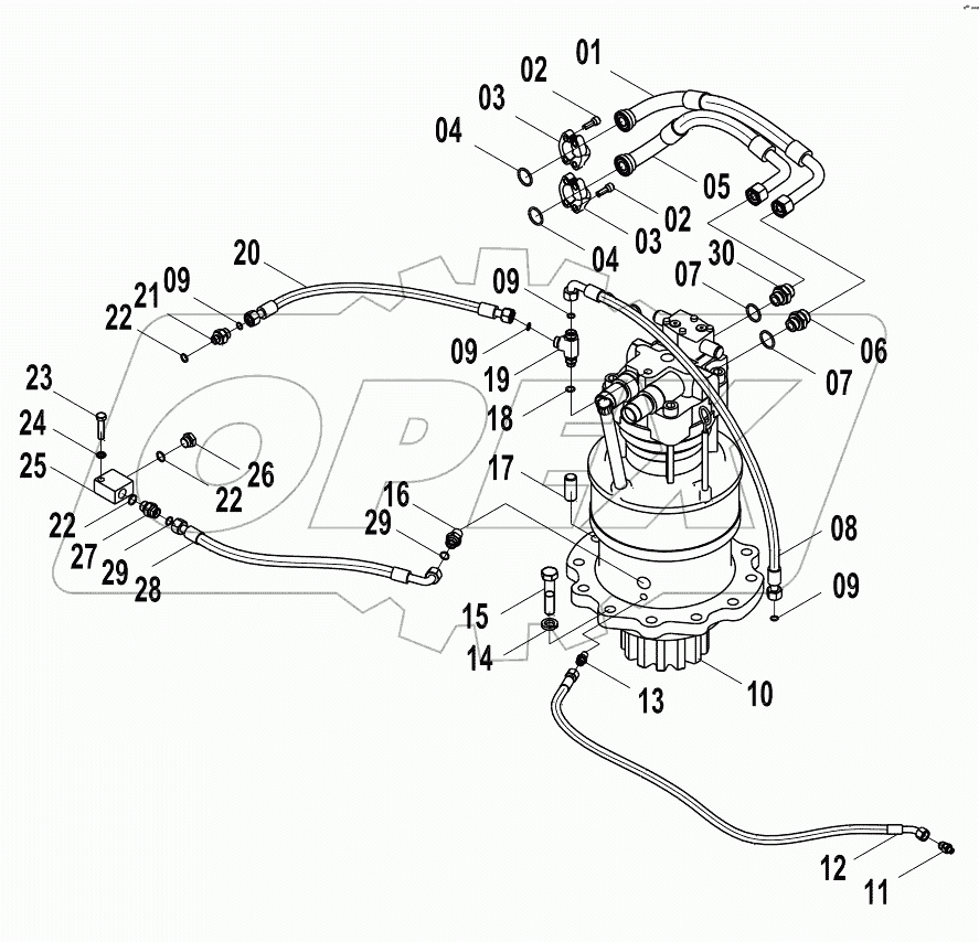  15E0494 (J) SWING PIPINGS