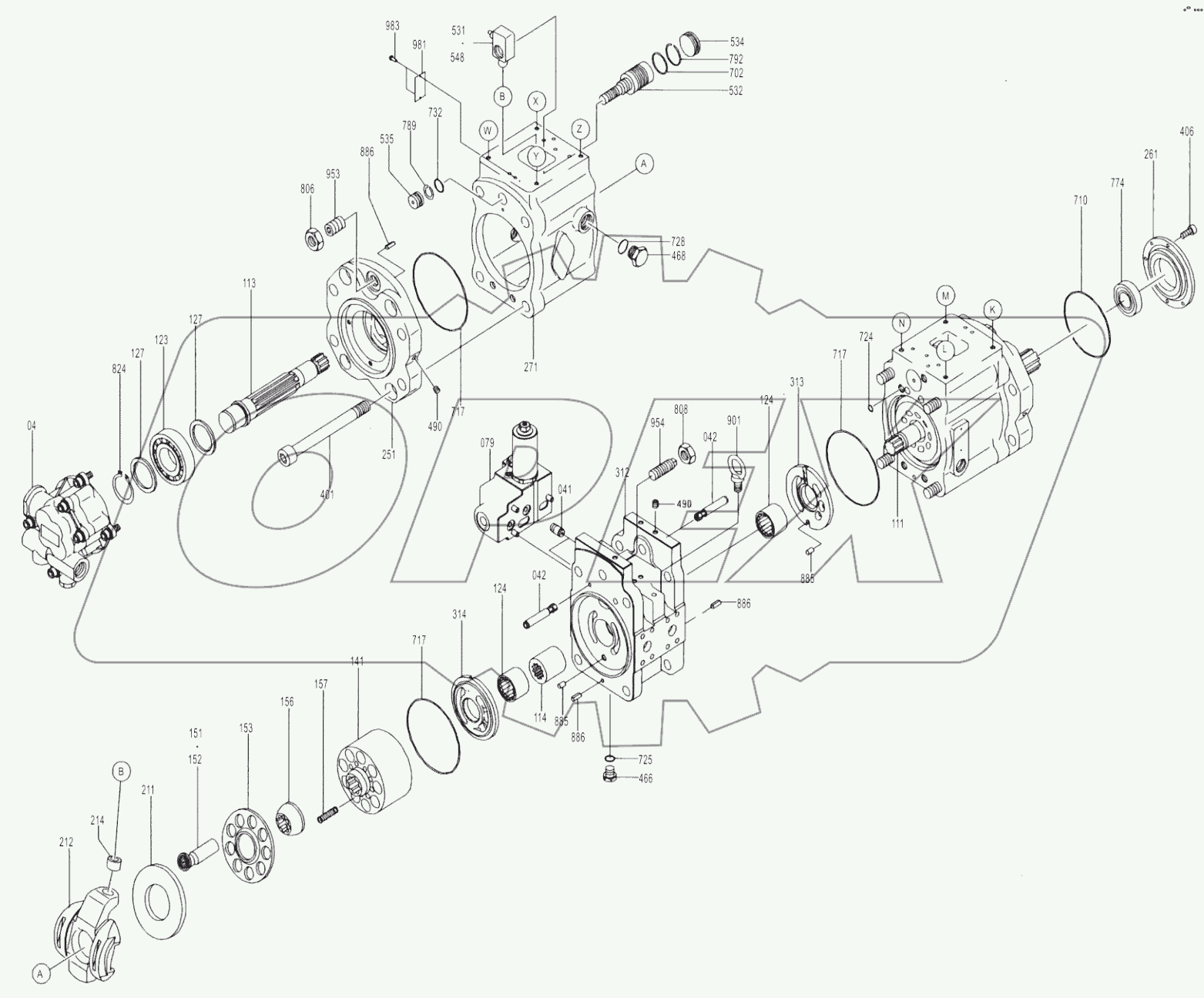  11C0591 001 MAIN PUMP AS