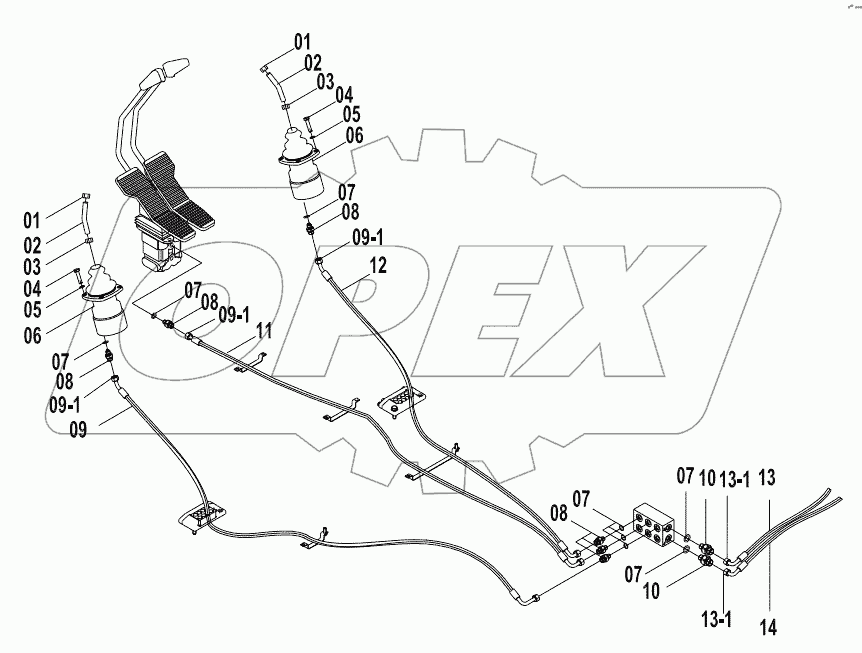  12E0231 (C) PILOT SYSTEM (C)