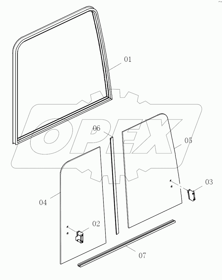 47C1341 001 WINDOW GP