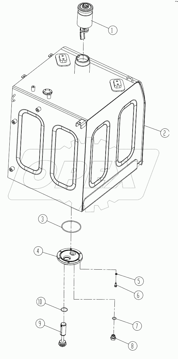 21C0616 001 FUEL TANK