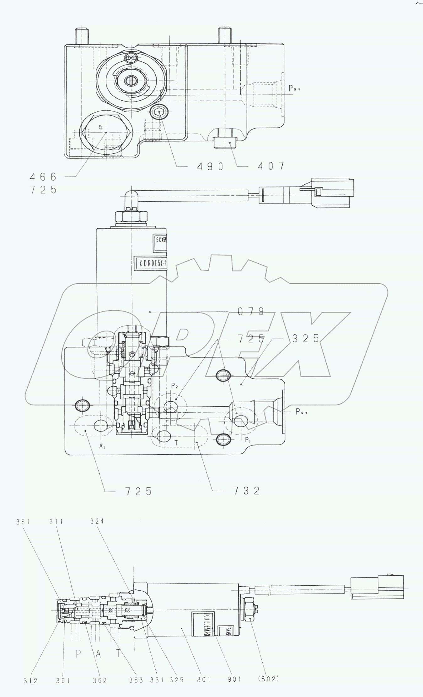 12C3505 001 SOLENOID VALVE
