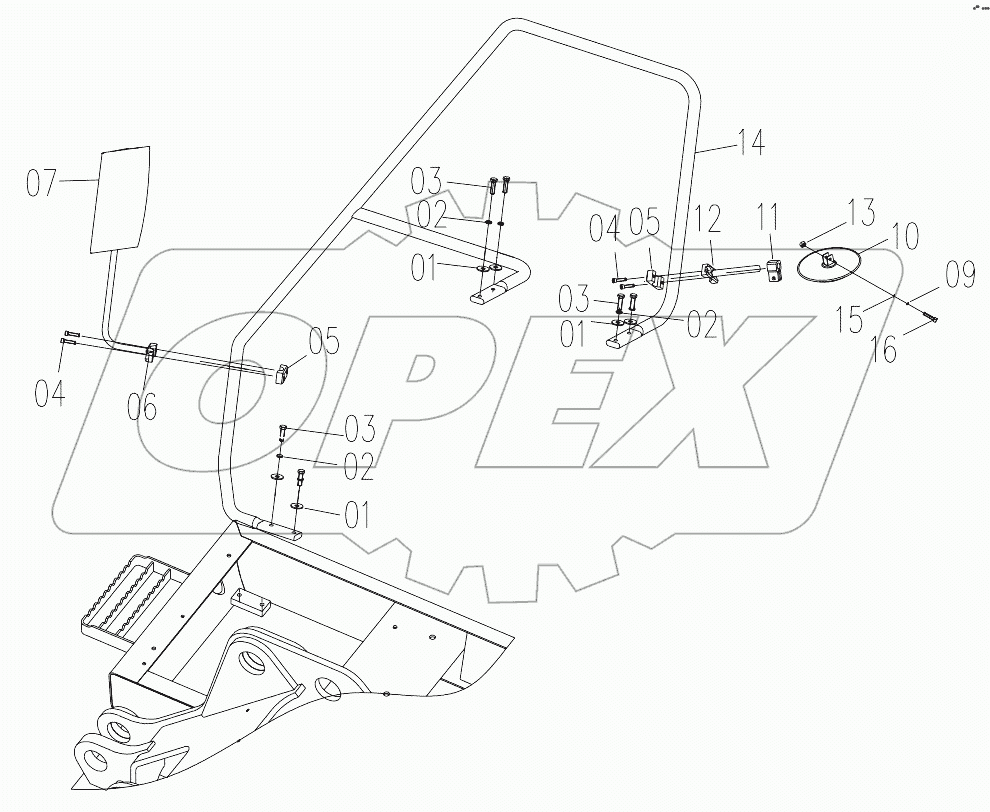 34E0139 (B) REVOLVING FRAME AS