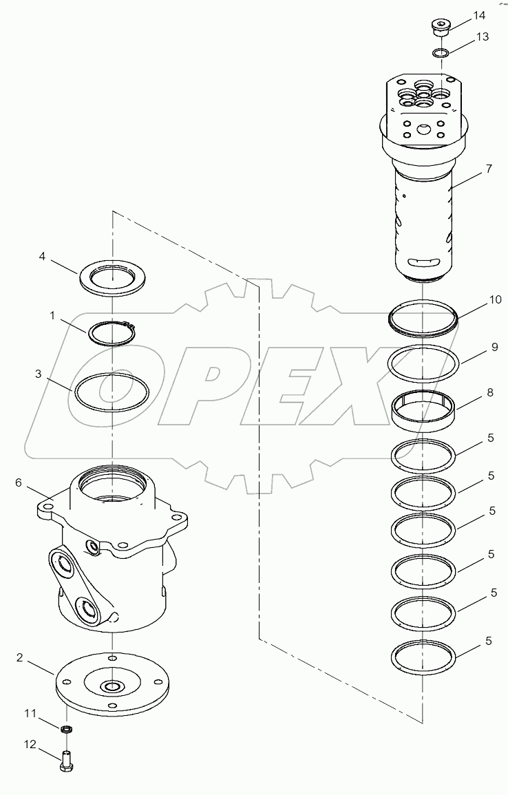 12C0240 004 SWIVEL JOINT