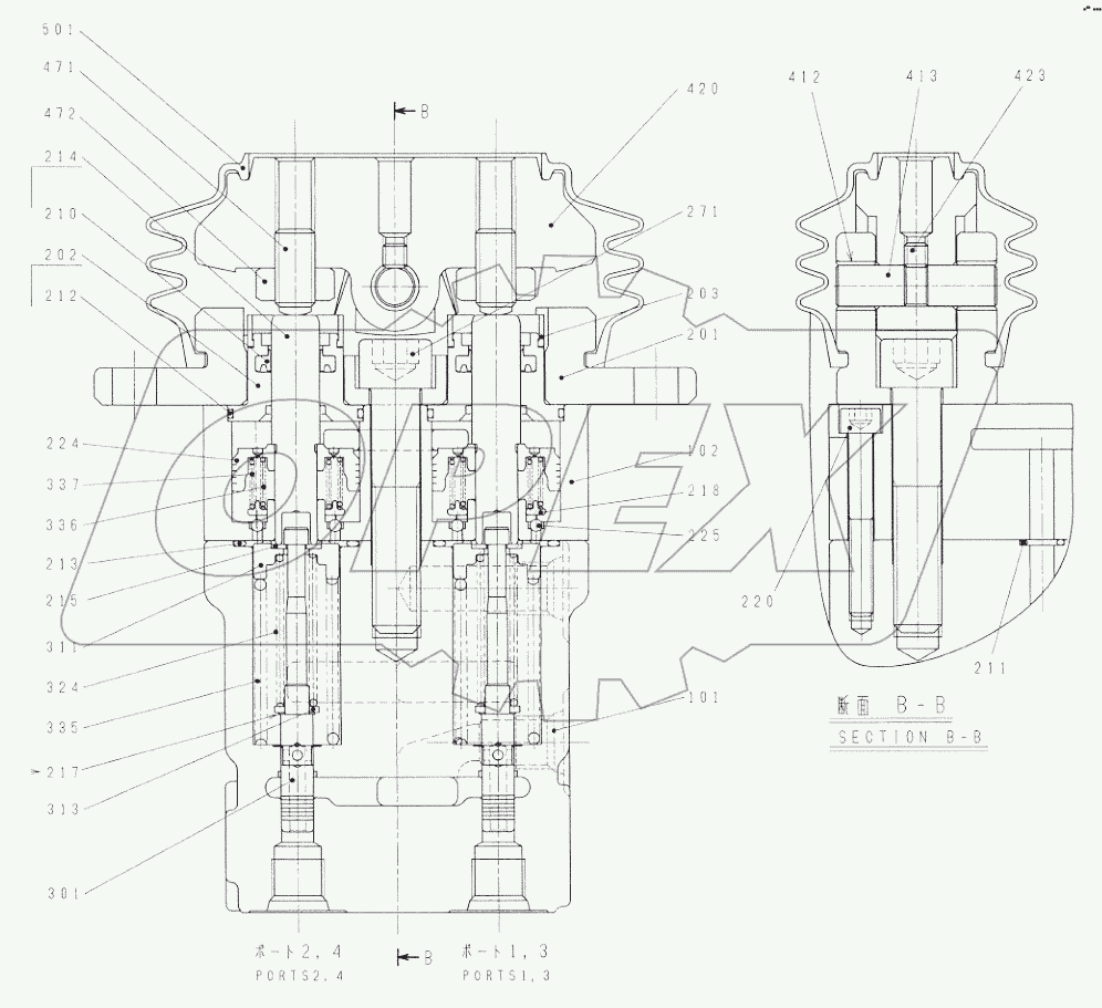 12C2151 002 FOOT PILOT VALVE