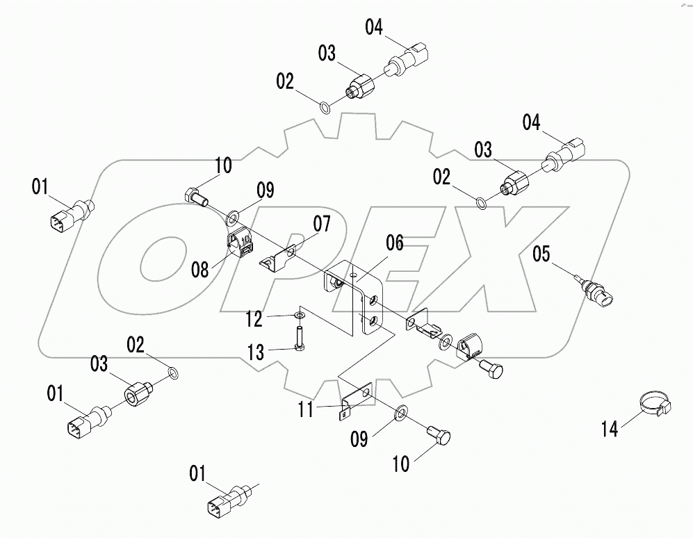 46C9369 (F) FRAME WIRING AS