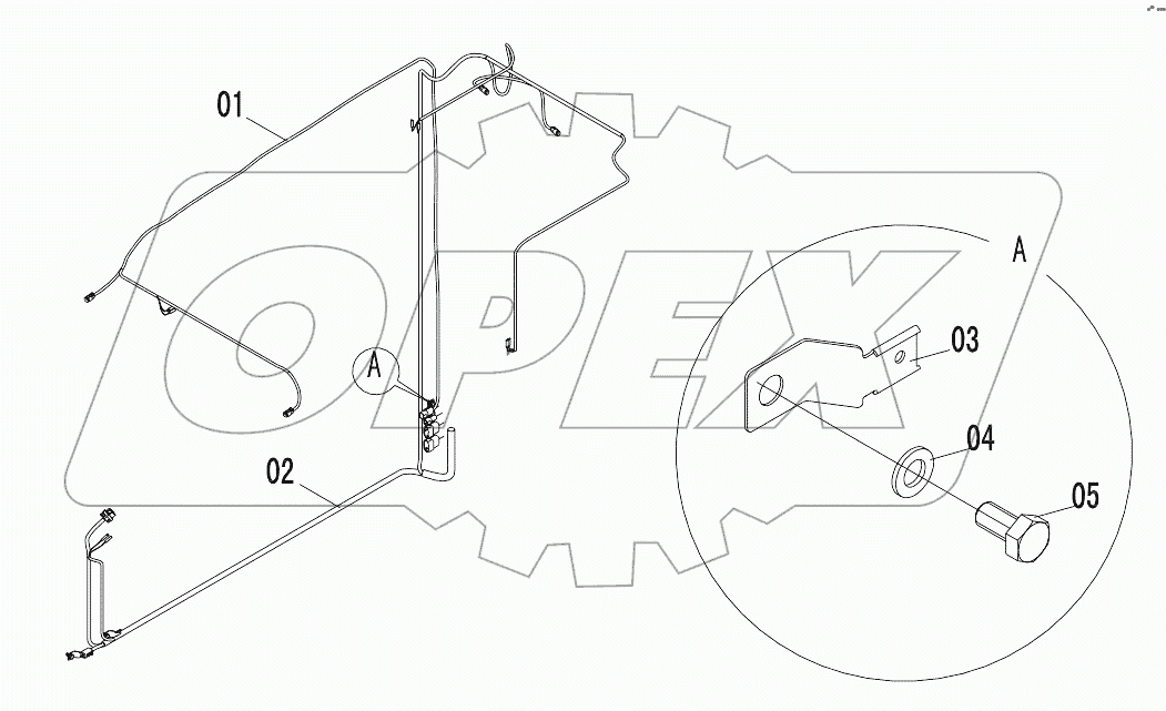 46C2761 (D) CAB WIRING AS