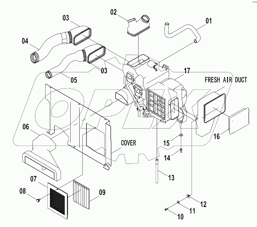 23E0442 (A) AIR CONDITIONING SYSTEM