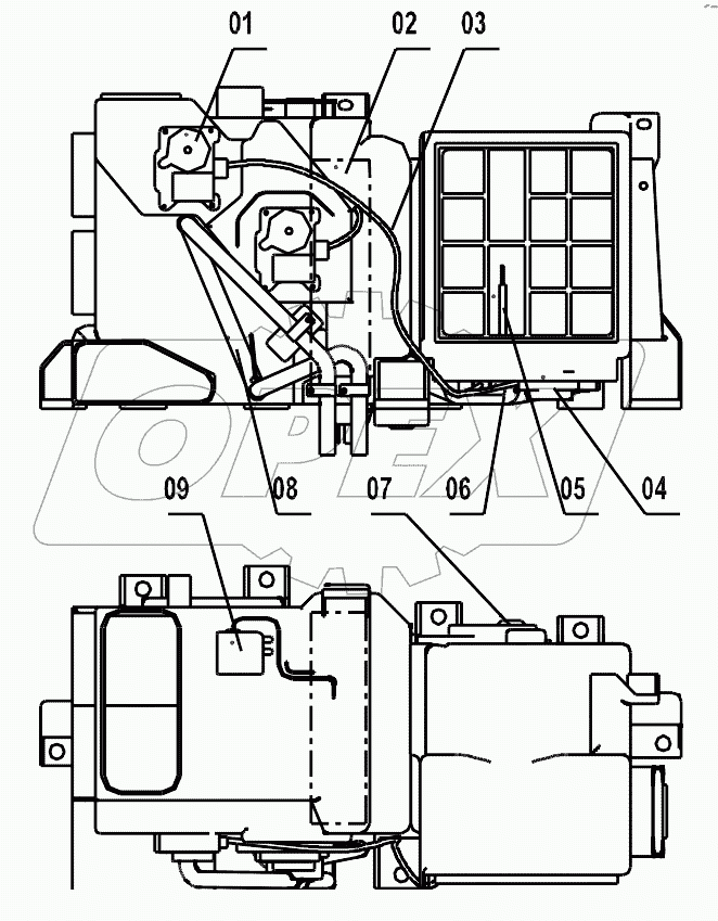 46C5189 000 EVAPORATOR AS