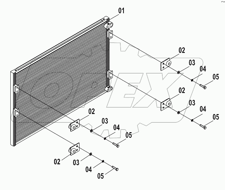 46C3629 002 CONDENSER