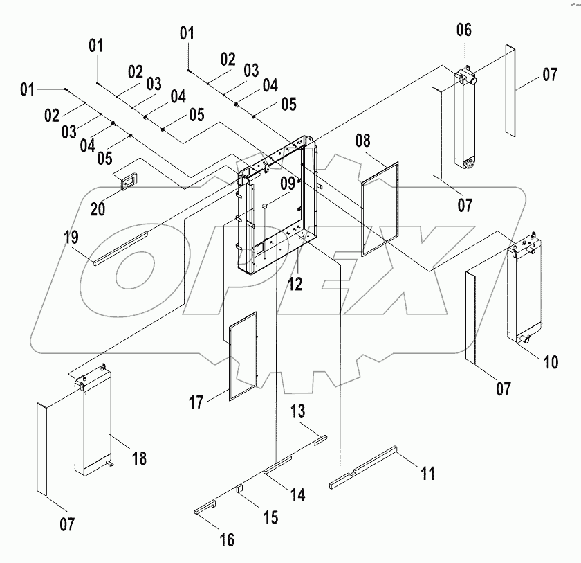 20C1241 000 RADIATOR GP