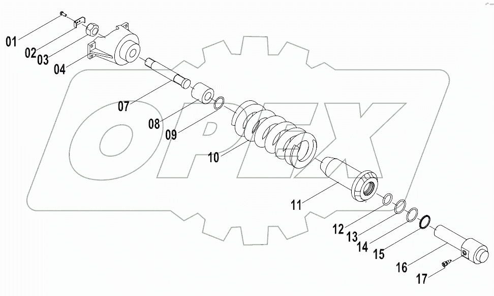 44C0640 002 TENSIONER