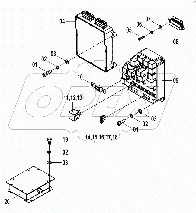  46C3917(D) CAB WIRING AS