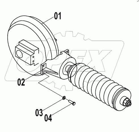  33E0091(D) TENSION DEVICE