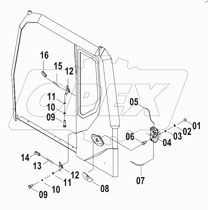  47C1153(C) CABIN ASSY