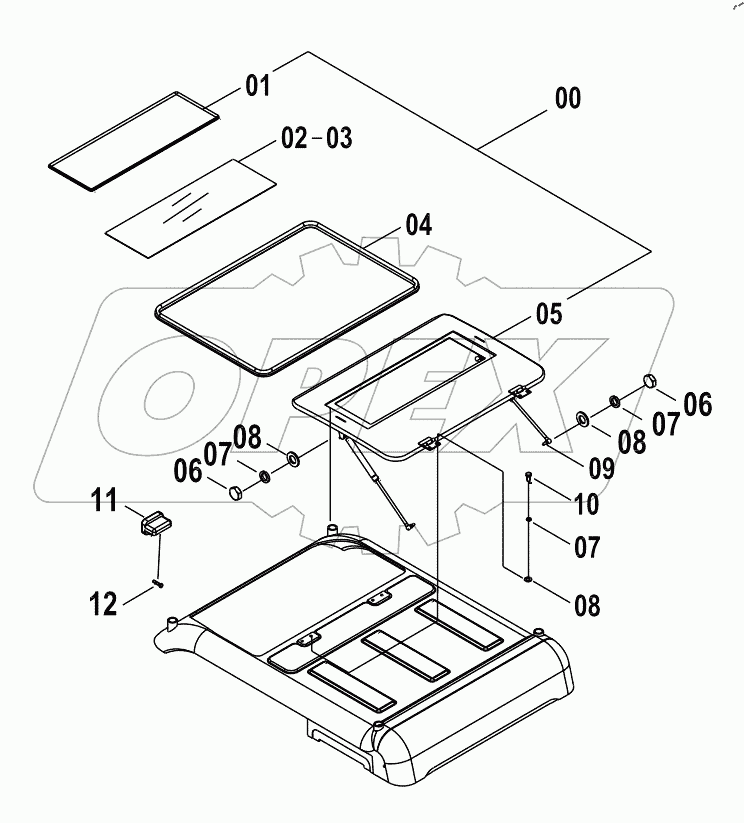  47C1153(D) CABIN ASSY